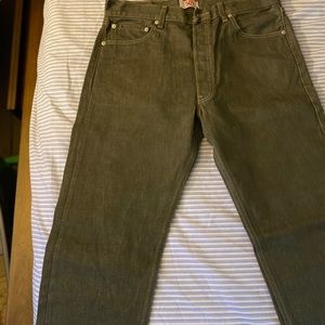 Levi 501 button fly jeans